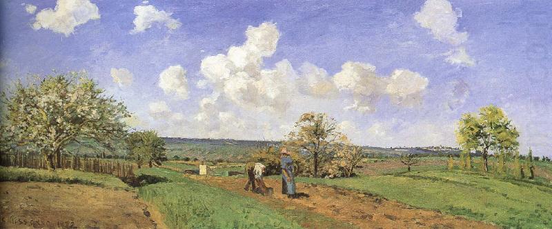 Spring, Camille Pissarro